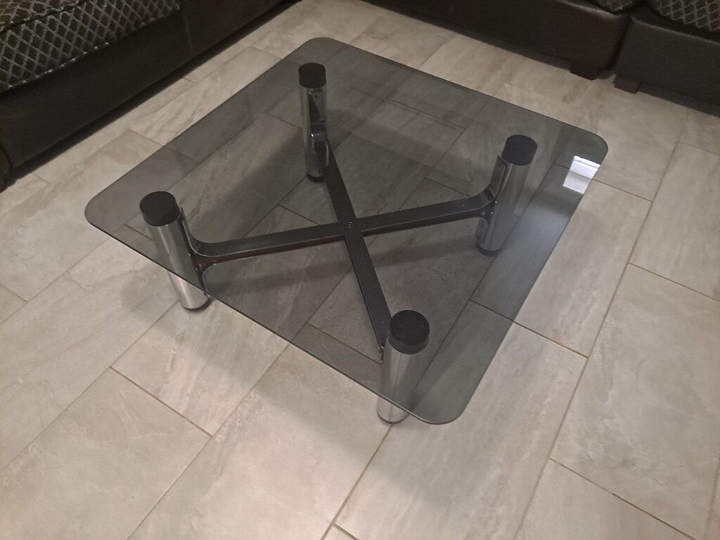 Mid century square coffee table