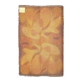 Orange 'abstract' desso carpet 173cm X 120cm