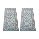 2 Scandinavian wool rugs 60 x 120