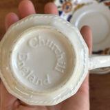 Duo cups English porcelain