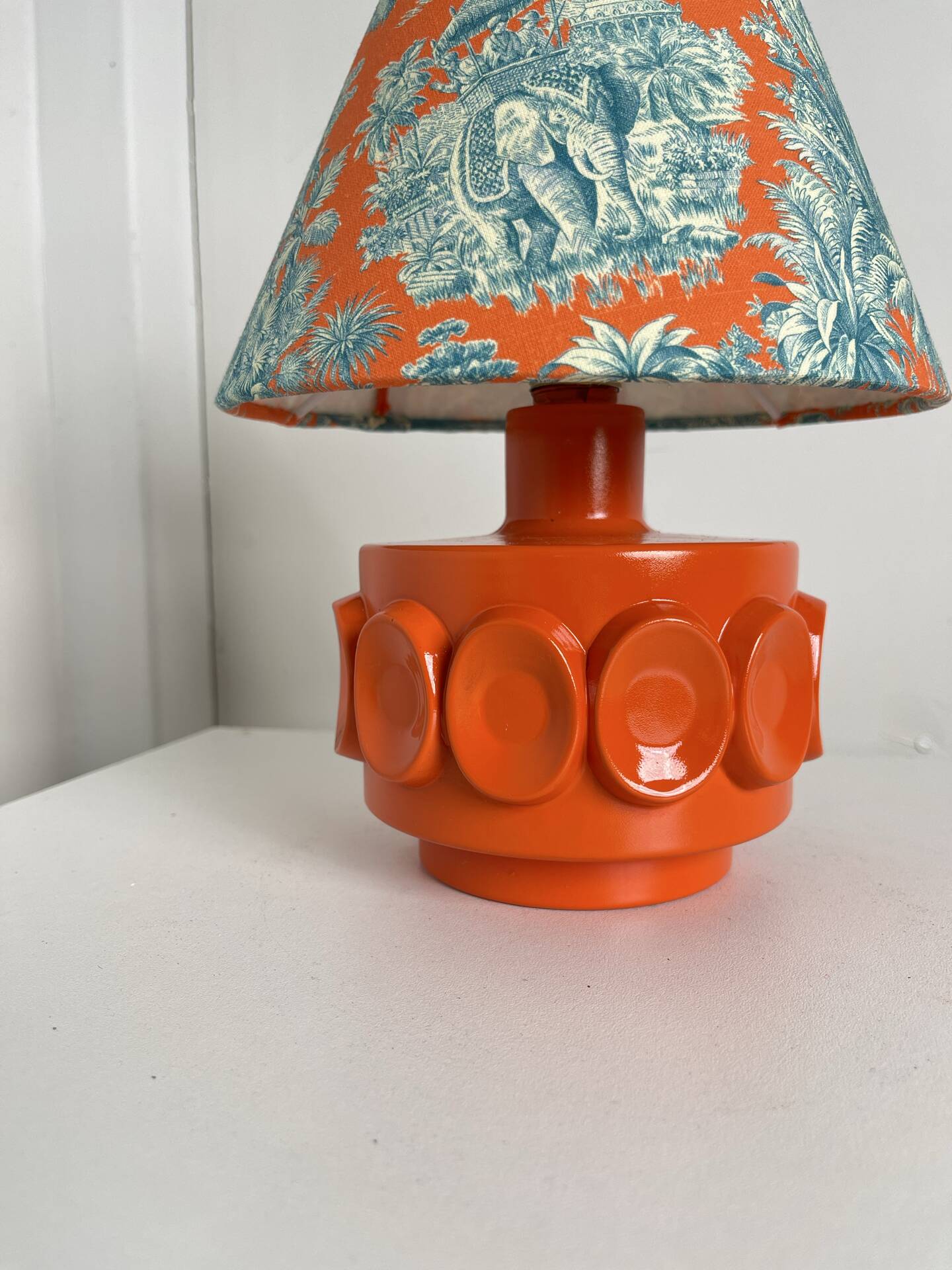 Lampe en verre 1970