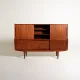Danish Teak Highboard, 1960s