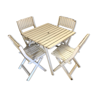 Wooden garden furniture R. Gleizes