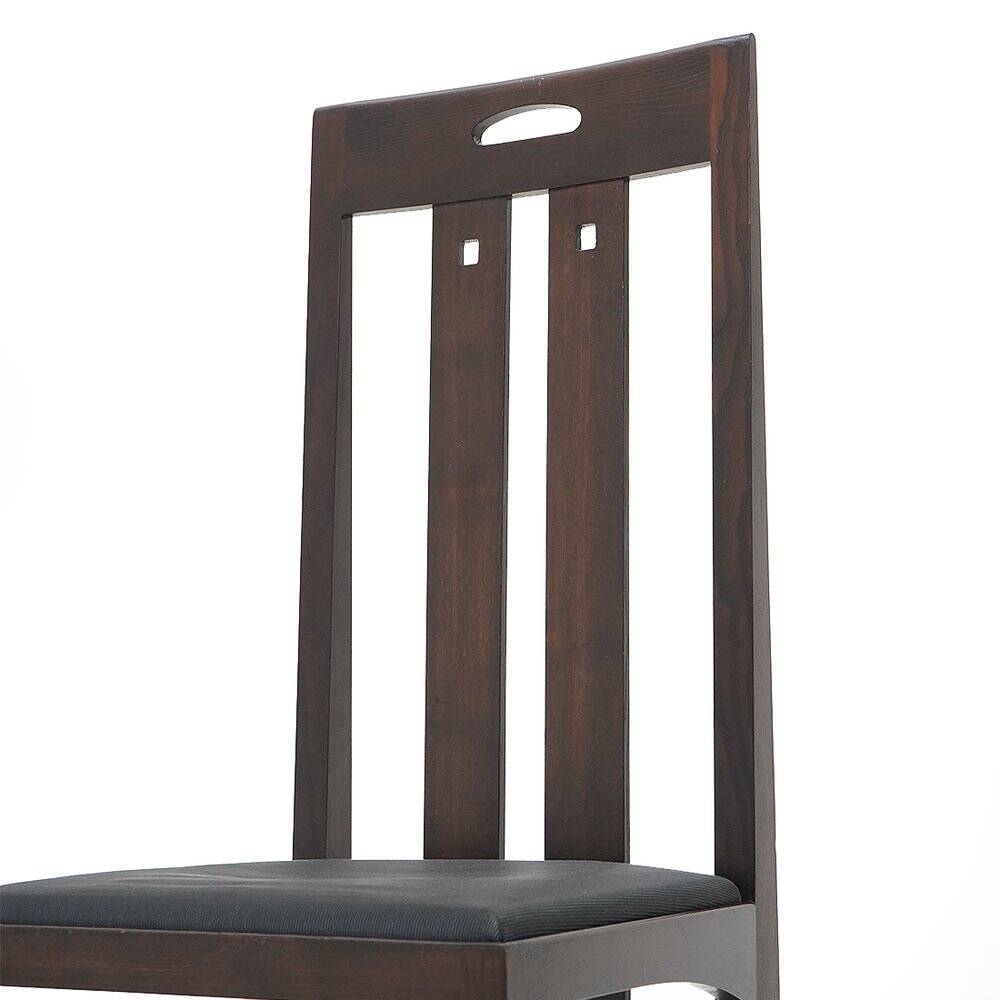 Ingram chairs by Charles Rennie Mackintosh for Cassina, 1980s, set of 6.