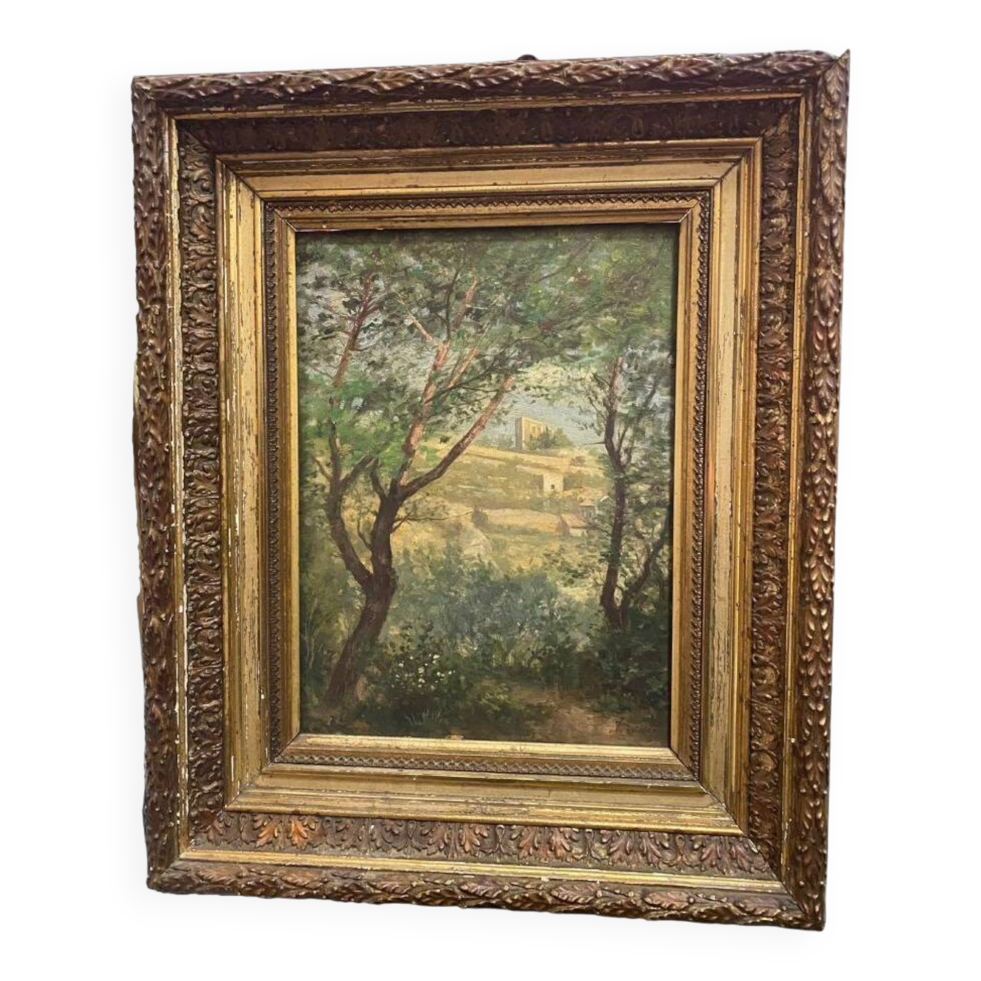 Oil painting signed Jules Gaspard RASTOUX