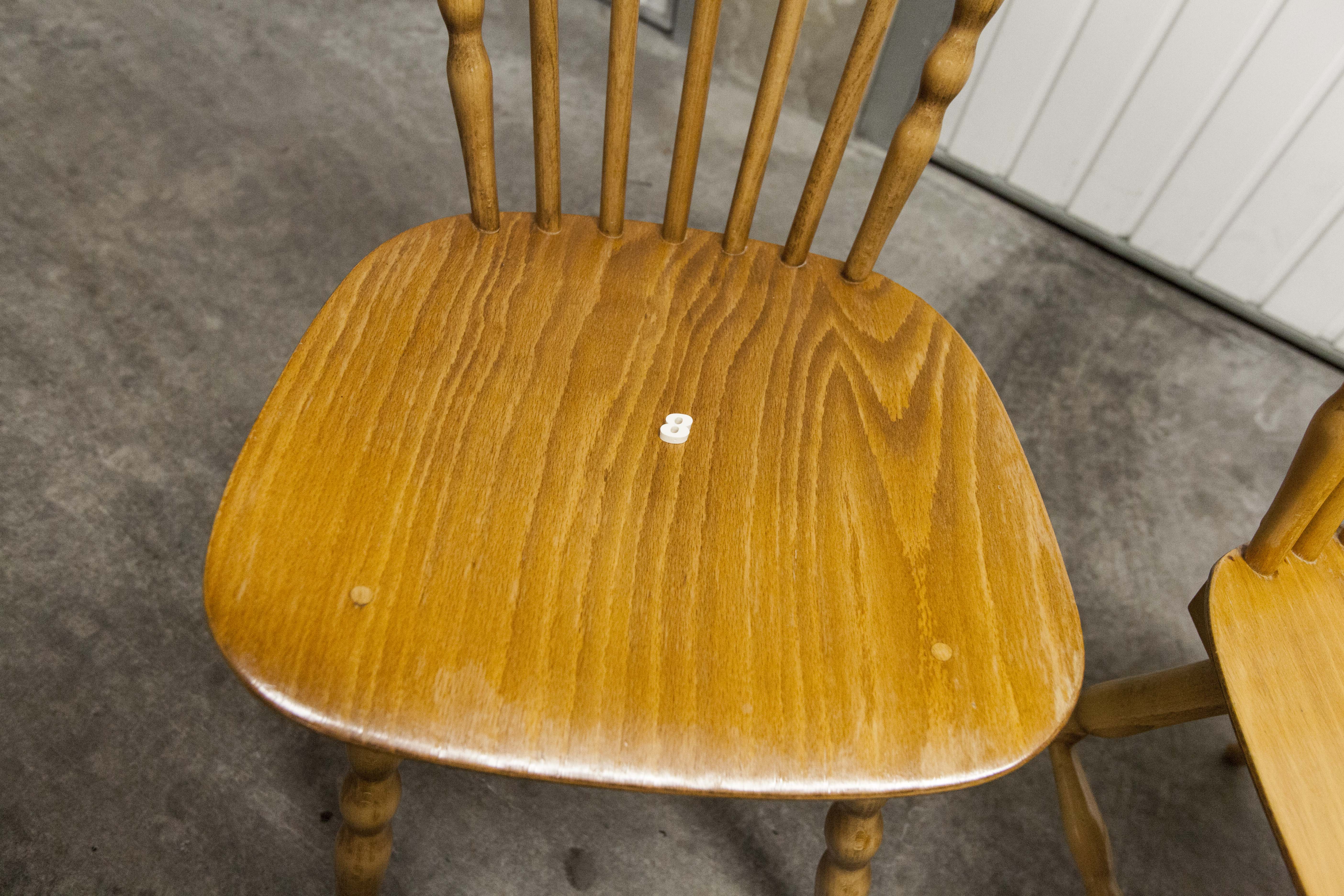 Set of 8 Baumann chairs "Florida"