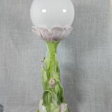 Italian Barbotine Lamp