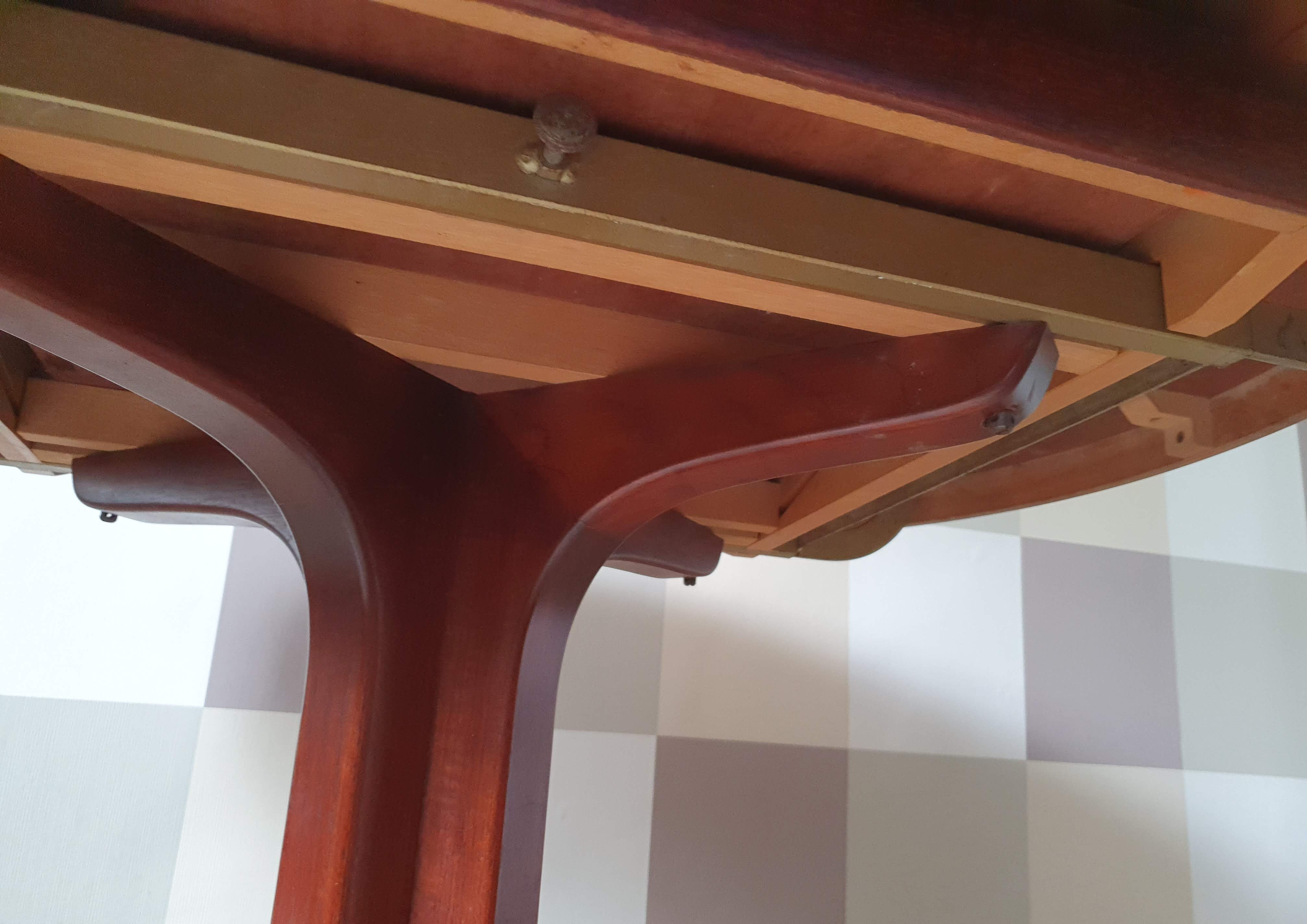 Baumann table with extension 60s/70s