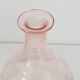 Old decanter pink glass - Art Deco