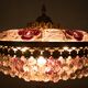 Cre Art Chrystal Table Lamp, Italy, 1970s