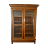 Glazed library in gilded oak