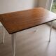 Industrial wood-effect table – 120 x 60 cm