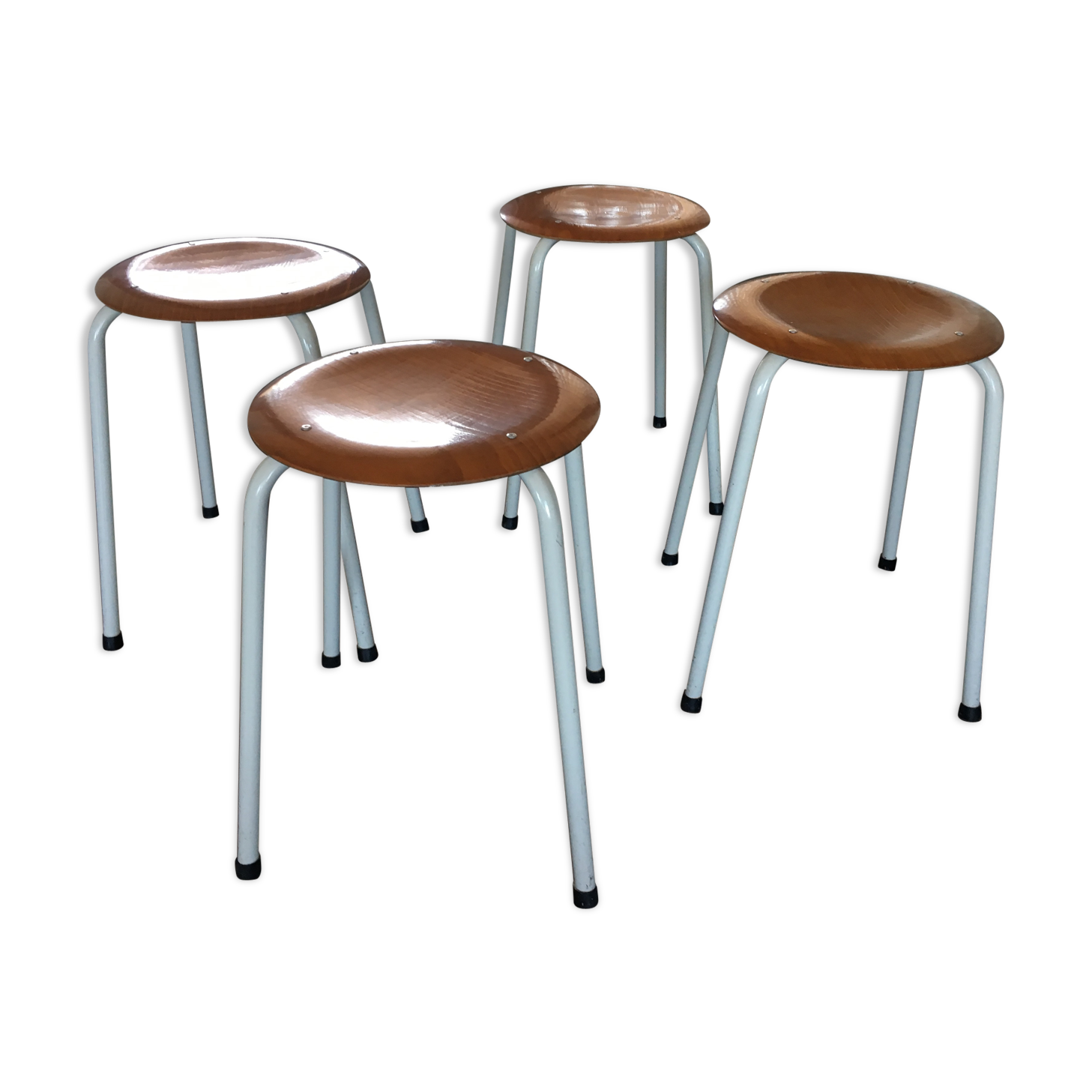 4 industrial stools from Marko, from the 1960s