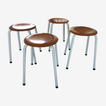 4 industrial stools from Marko, from the 1960s