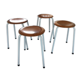4 industrial stools from Marko, from the 1960s