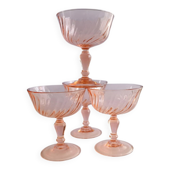 Rosaline champagne flutes