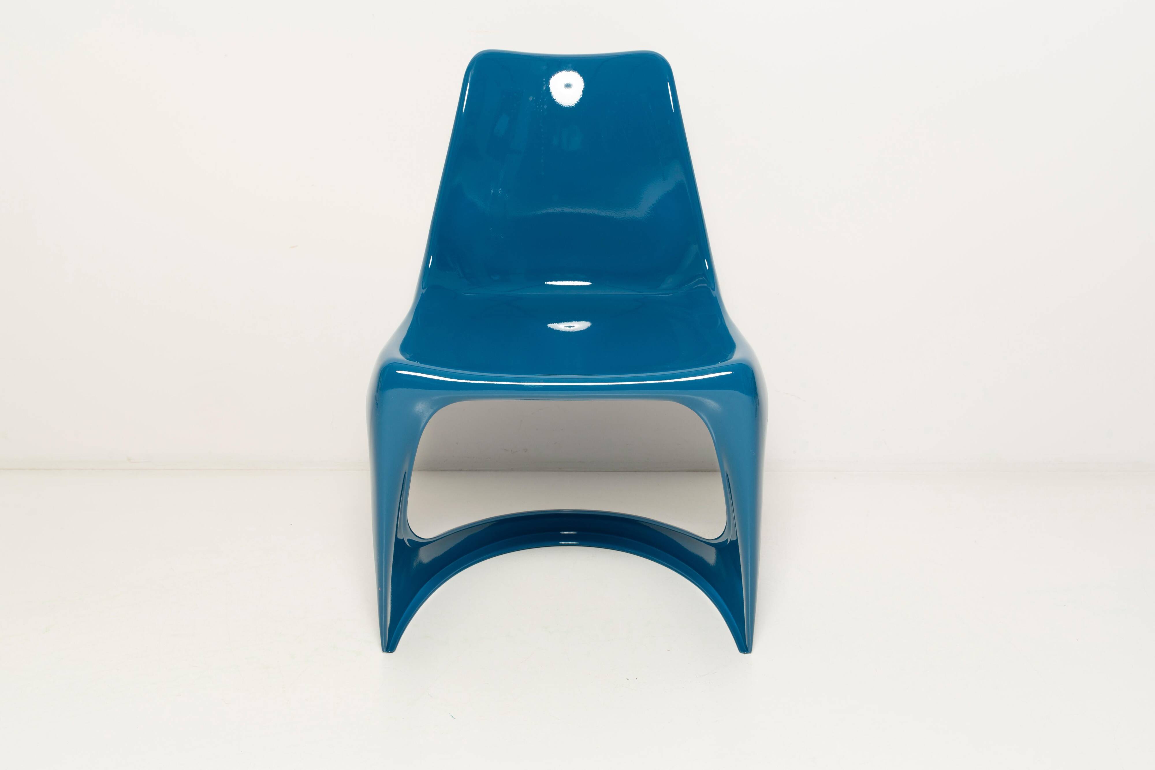 Mid-century blue sea Cado chair, Steen Østergaard, Europe, 1960s