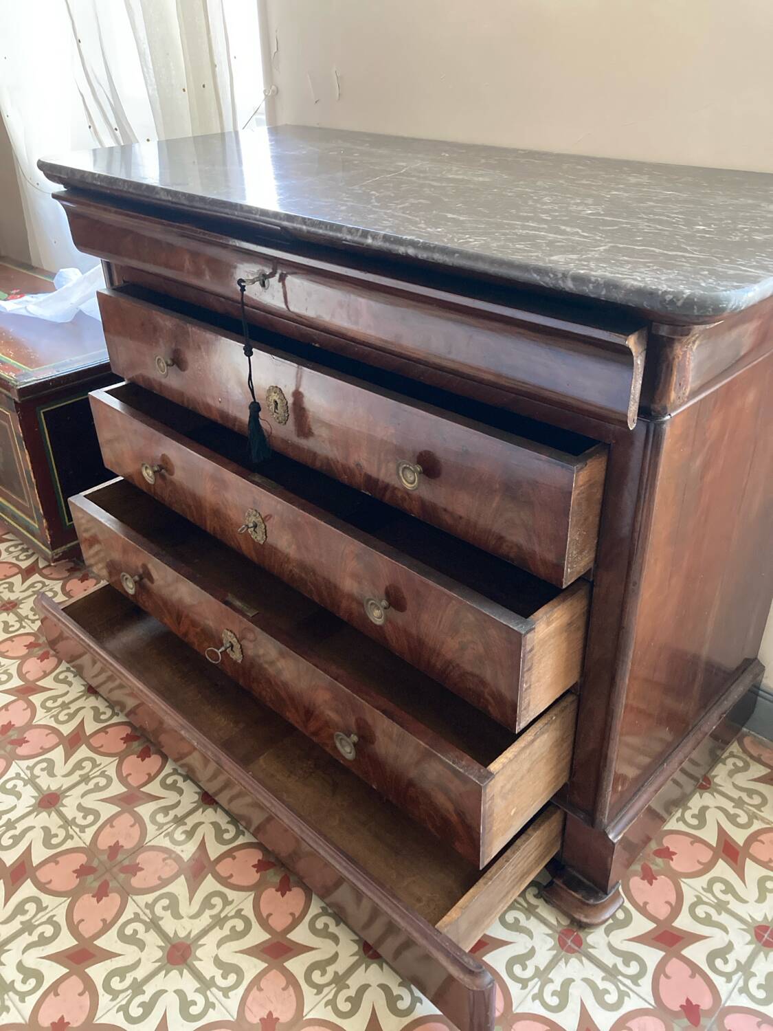 Louis Philippe chest of drawers