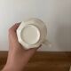 Johnson Brothers Heritage White Cup and Saucer Set
