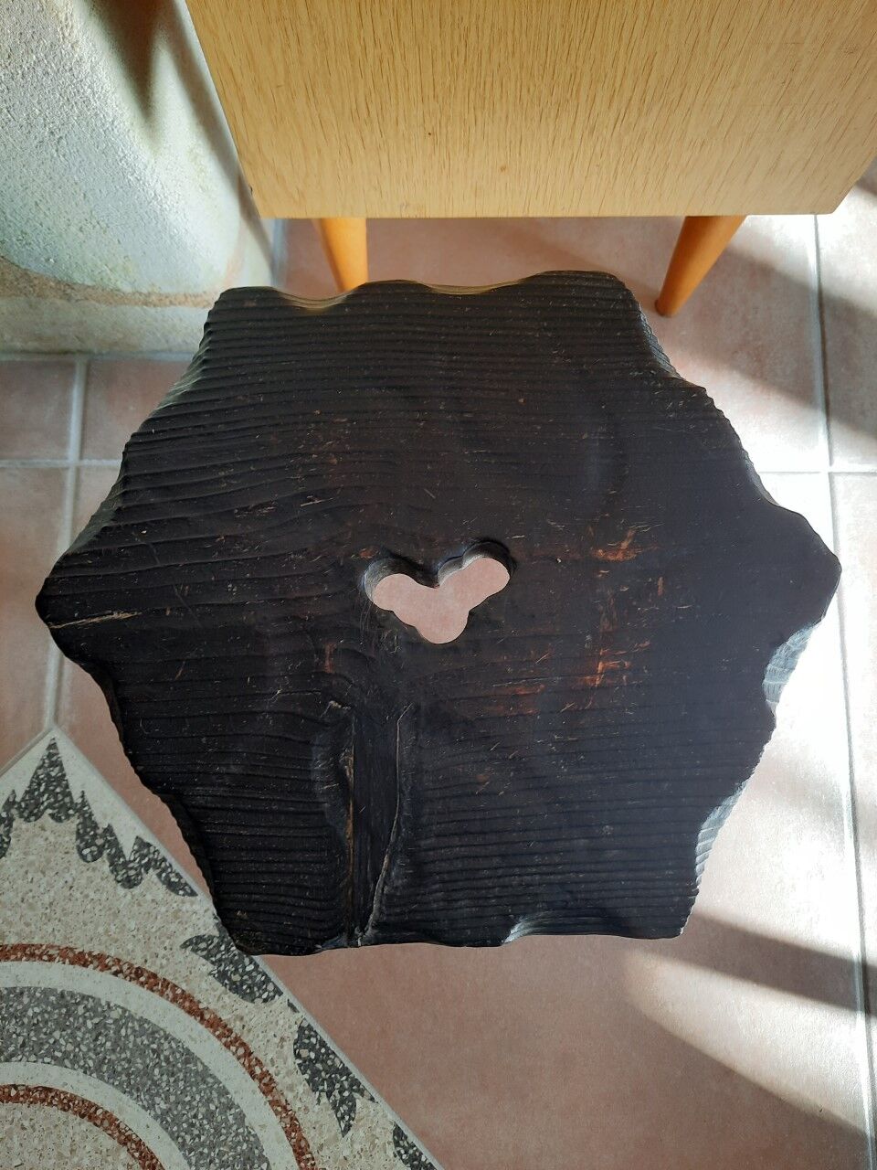 Brutalist stool