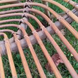Rattan armchair