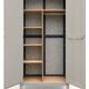 Armoire parisienne art déco rénovée miroir biseauté