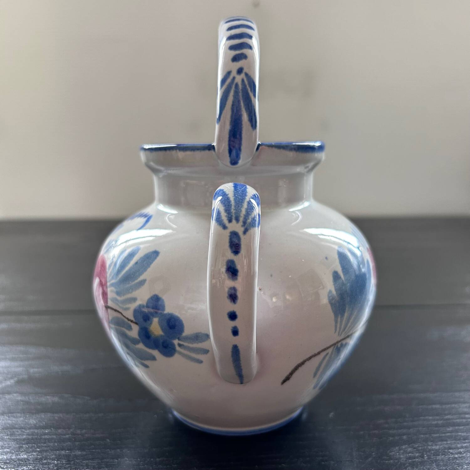 Jug with floral decoration