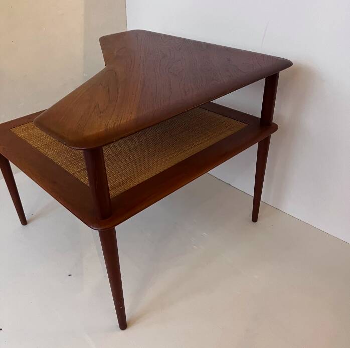 Corner coffee table by Peter Hvidt and Orla Mølgaard-Nielsen