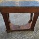Empire restauration console with marble top in walnut from the 19th century
