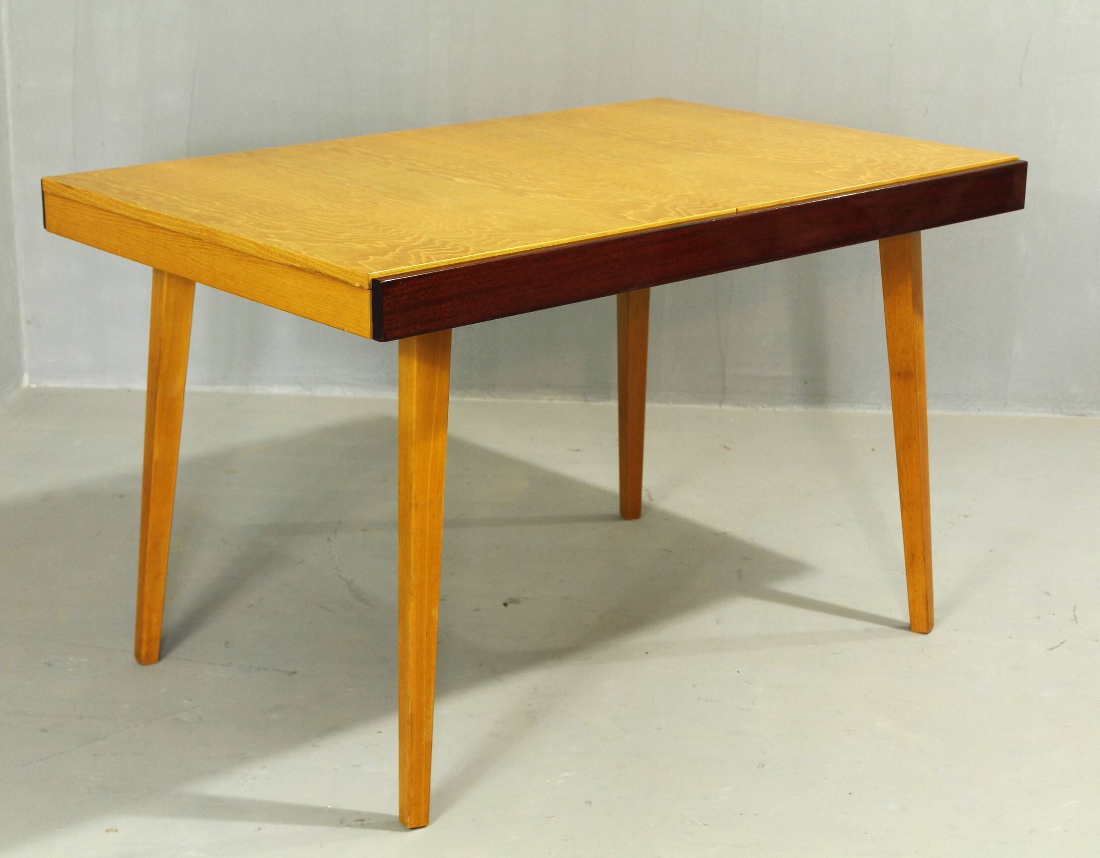 Table à manger extensible vintage Jitona, 1960