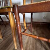 Set of 4 mismatched chairs