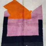 Colorful handmade Berber rug size 150 x 250 cm