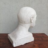 Pascal Boureille (1909-1999) Bust sculpted in plaster Male doctor