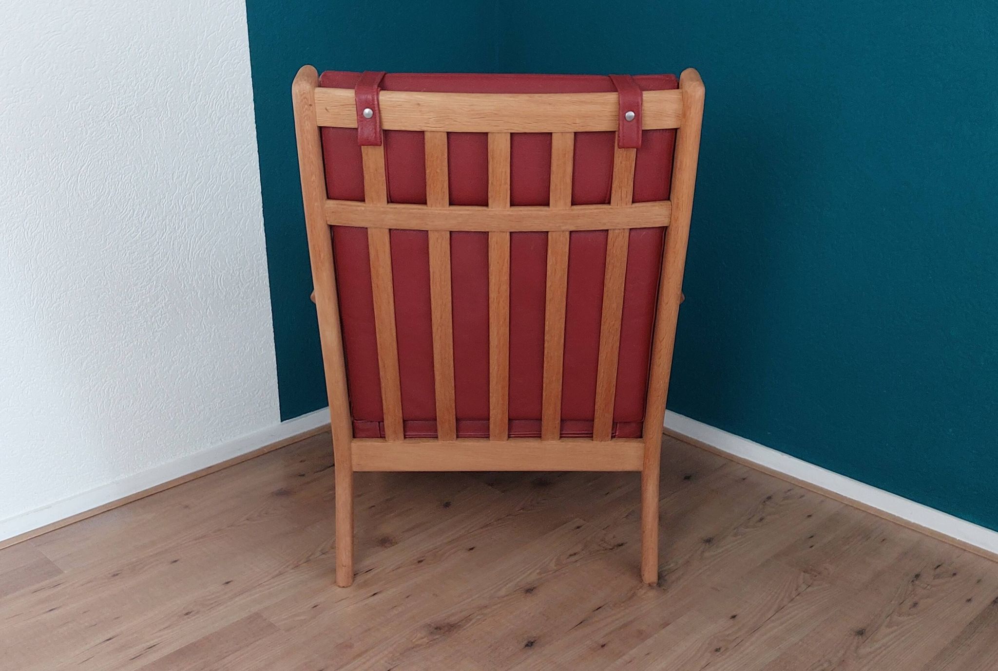 High Back Lounge Chair GE 265 by H J Wegner For Getama.