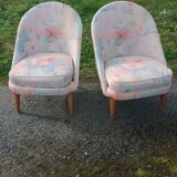 Vintage armchair pair