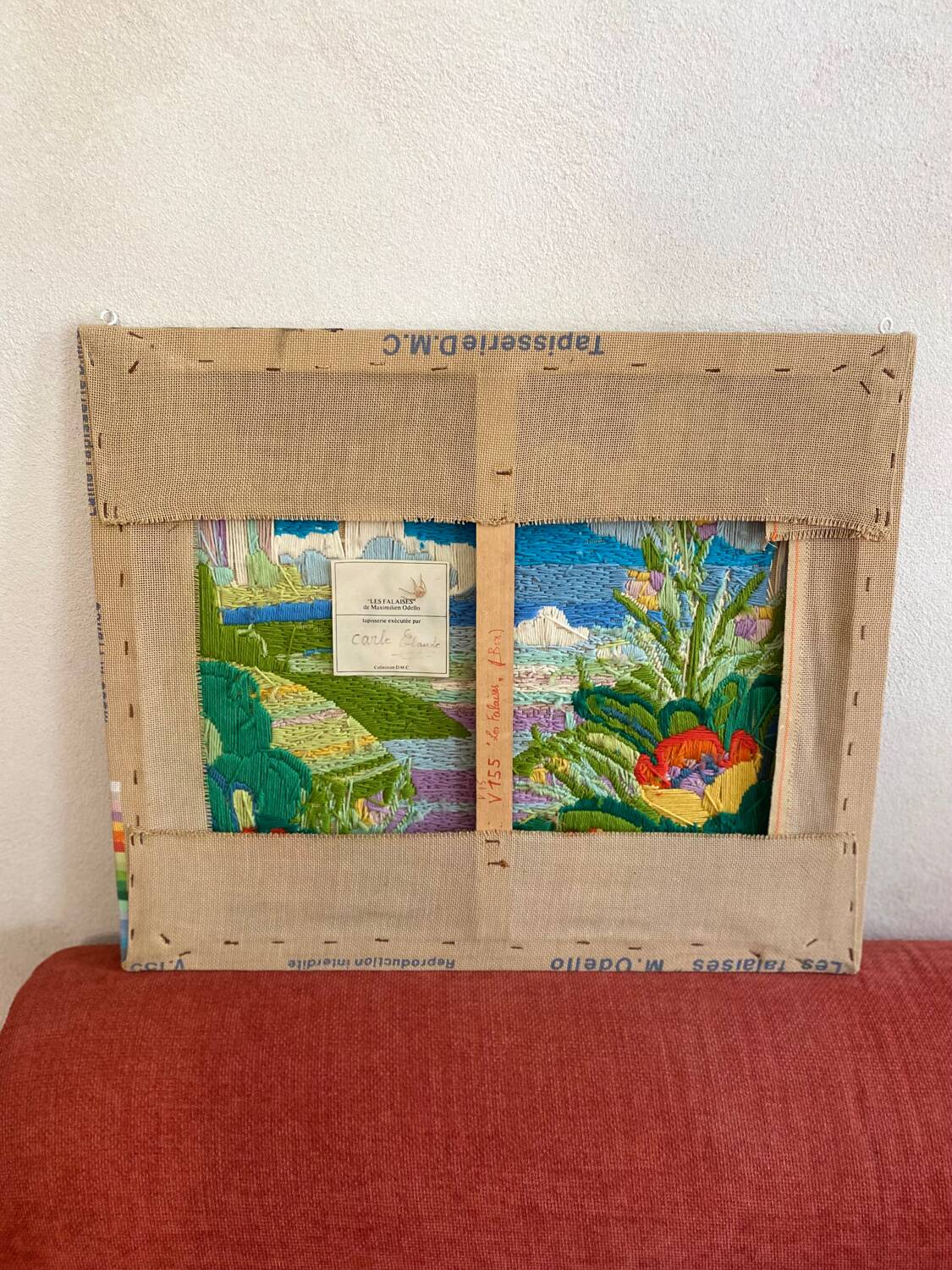 Colorful vintage tapestry