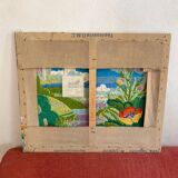 Colorful vintage tapestry