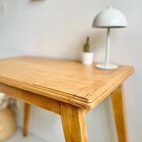 Table appointment / small desk with compass legs 1950