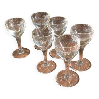 6 verres à digestif