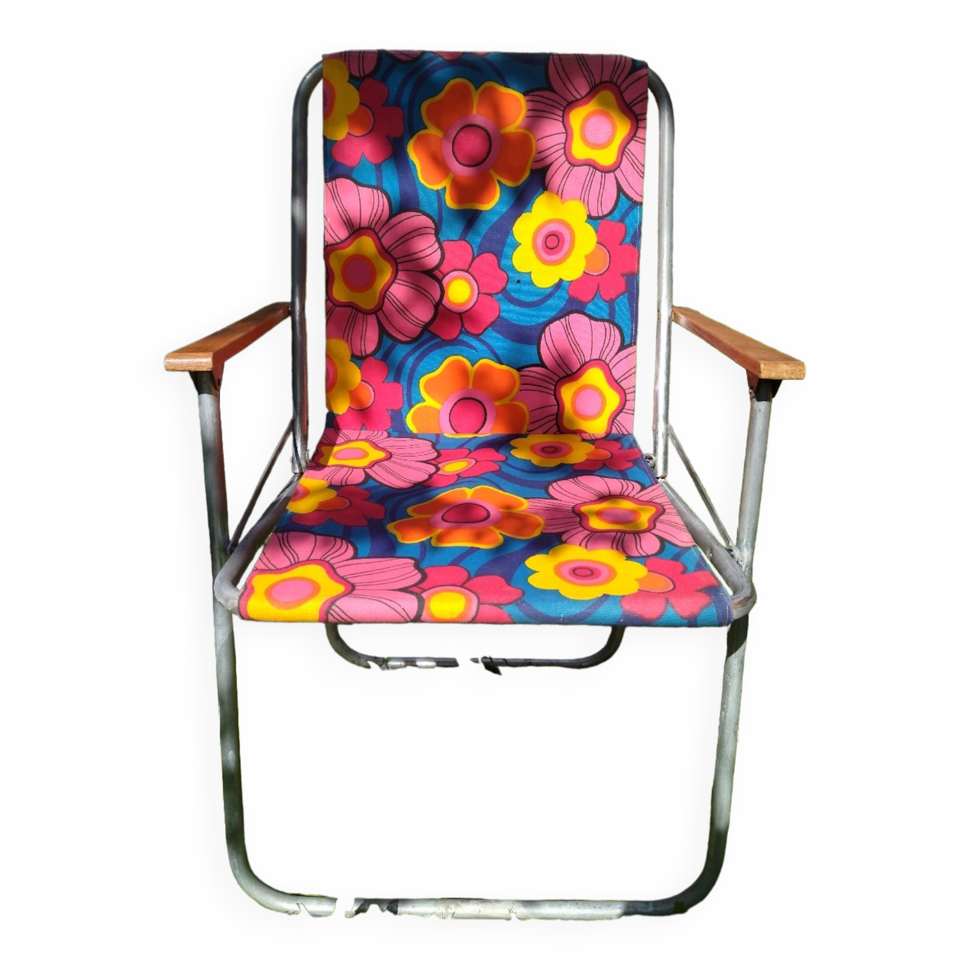 Folding garden chair seventies