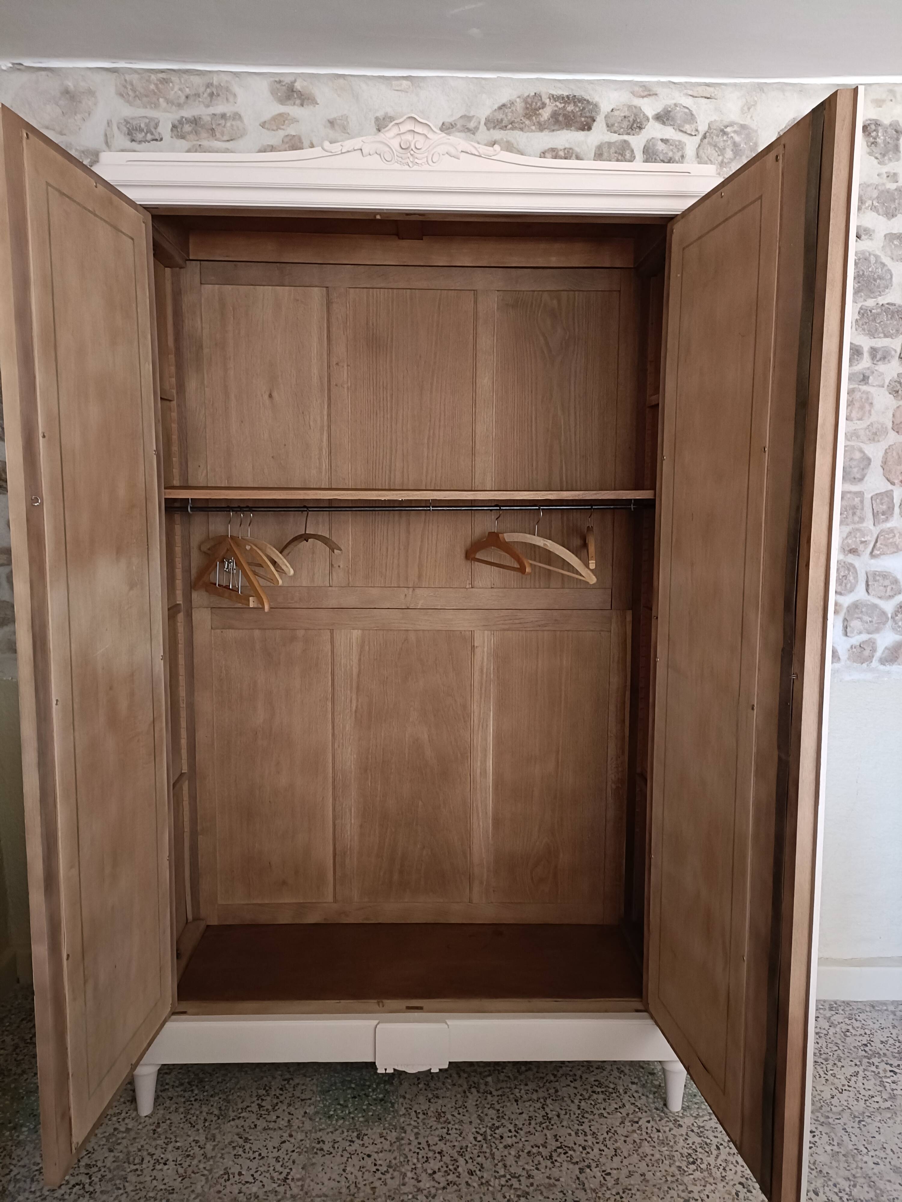 Renovated Art Deco wardrobe