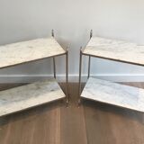Pair of sofa tips