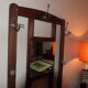 Old wooden coatrack