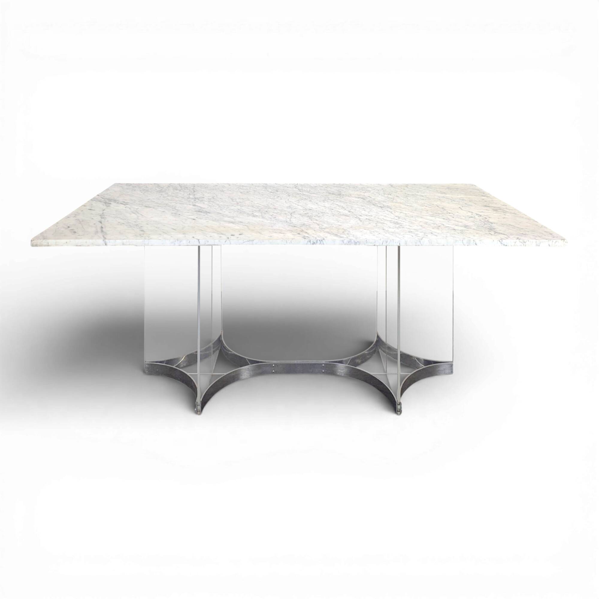 Grande Table Alessandro Albrizzi plateau marbre