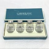 Cardeilhac – 4 solid silver salt shakers