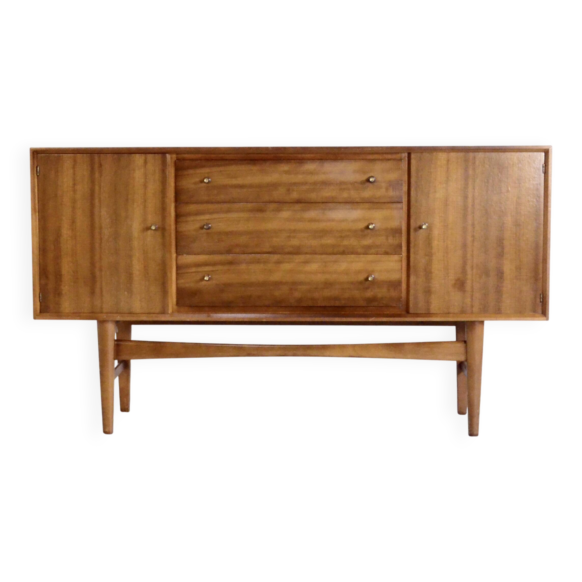 Very Rare Vintage Gordon Russell For Heal's Walnut Sideboard. Midcentury /