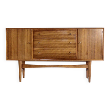 Very Rare Vintage Gordon Russell For Heal's Walnut Sideboard. Midcentury /