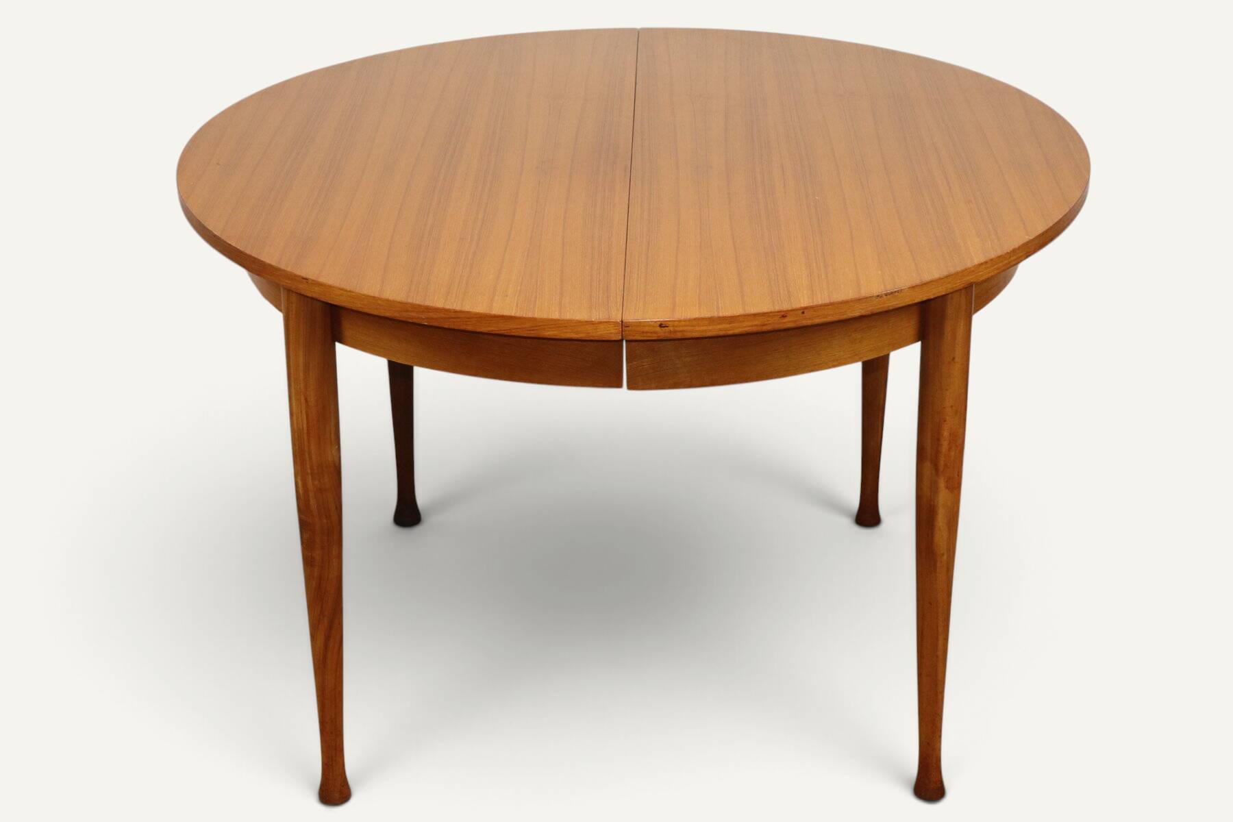 Table à manger extensible vintage en teck – années 1960