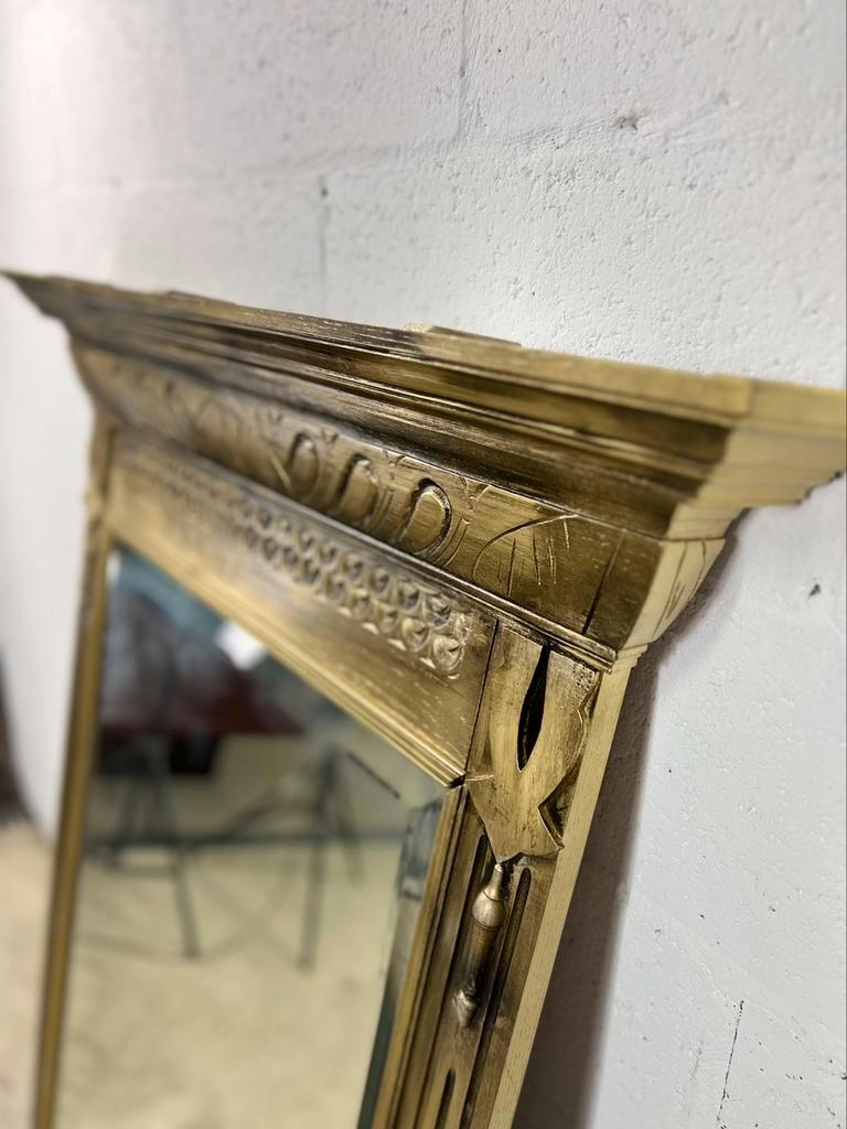 Vintage mirror "gold", 135x94 cm