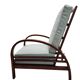 Art deco armchair with adjustable backrest, Halabala style